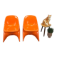 Casala, Casalino high chair 1972 orange