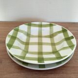 All 7 dinner plates and 7 hollow mill of wolves