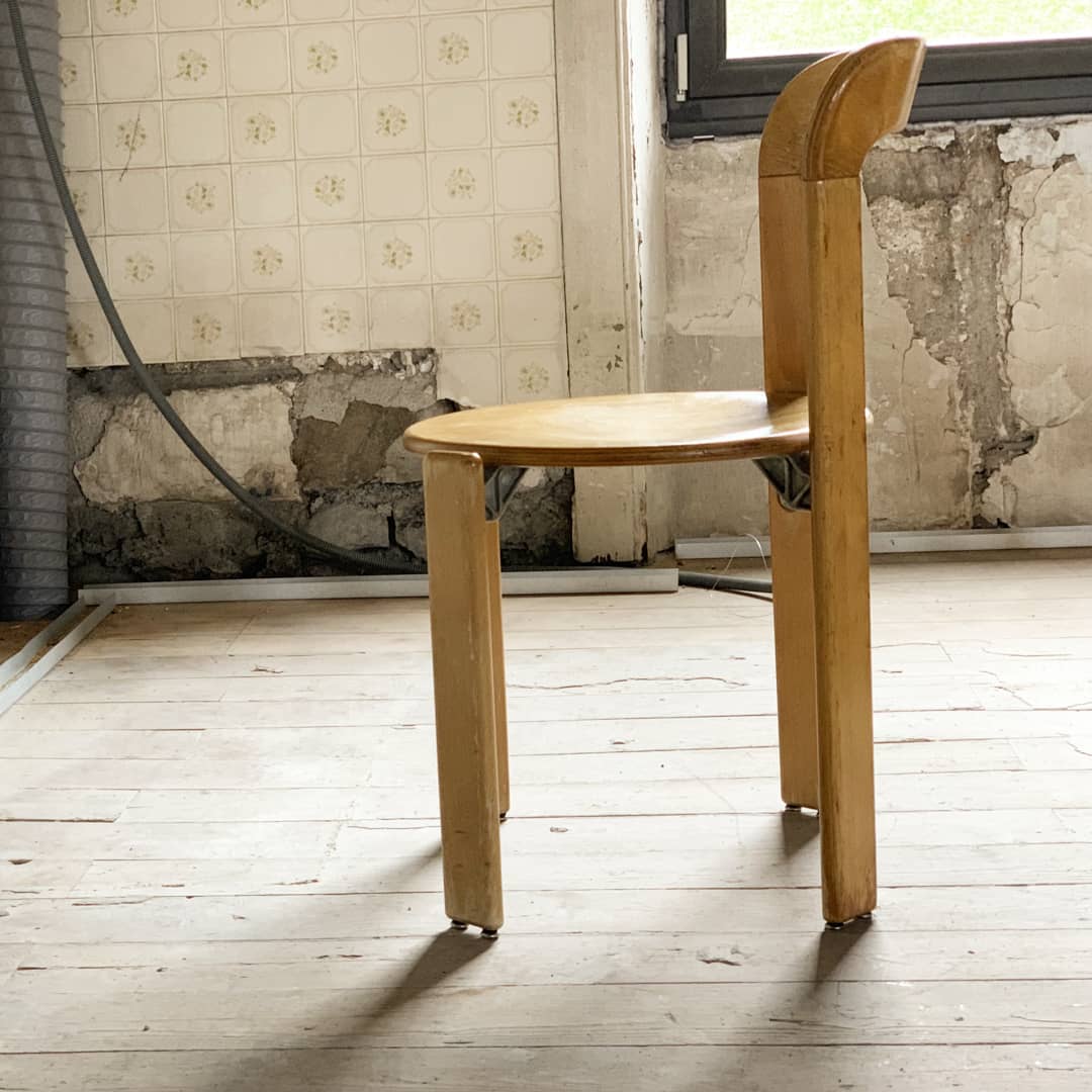 4 chairs design Bruno Rey