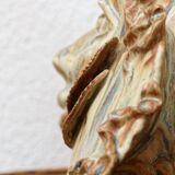 Fantastic creature in Saint Amand sandstone, signed Nadia Chiodi