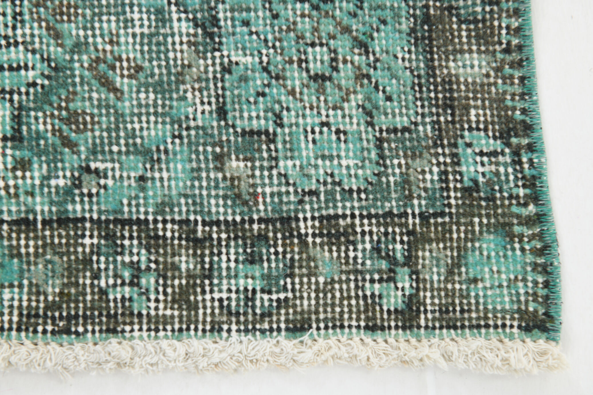 5x7 Handknotted Wool Floral Vintage Tapis Rugs 227x145Cm