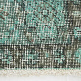 5x7 Handknotted Wool Floral Vintage Tapis Rugs 227x145Cm