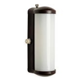 Vintage Bakelite and Opaline Wall Light Art Deco-Bauhaus