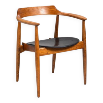 Arne Wahl Iversen “ST-750” armchair Niels Eilersen Denmark 1959