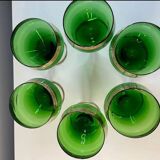 6 verres vintage venitien