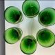 6 vintage Venetian glasses