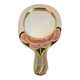 Glazed ceramic mirror by Mithé Espelt