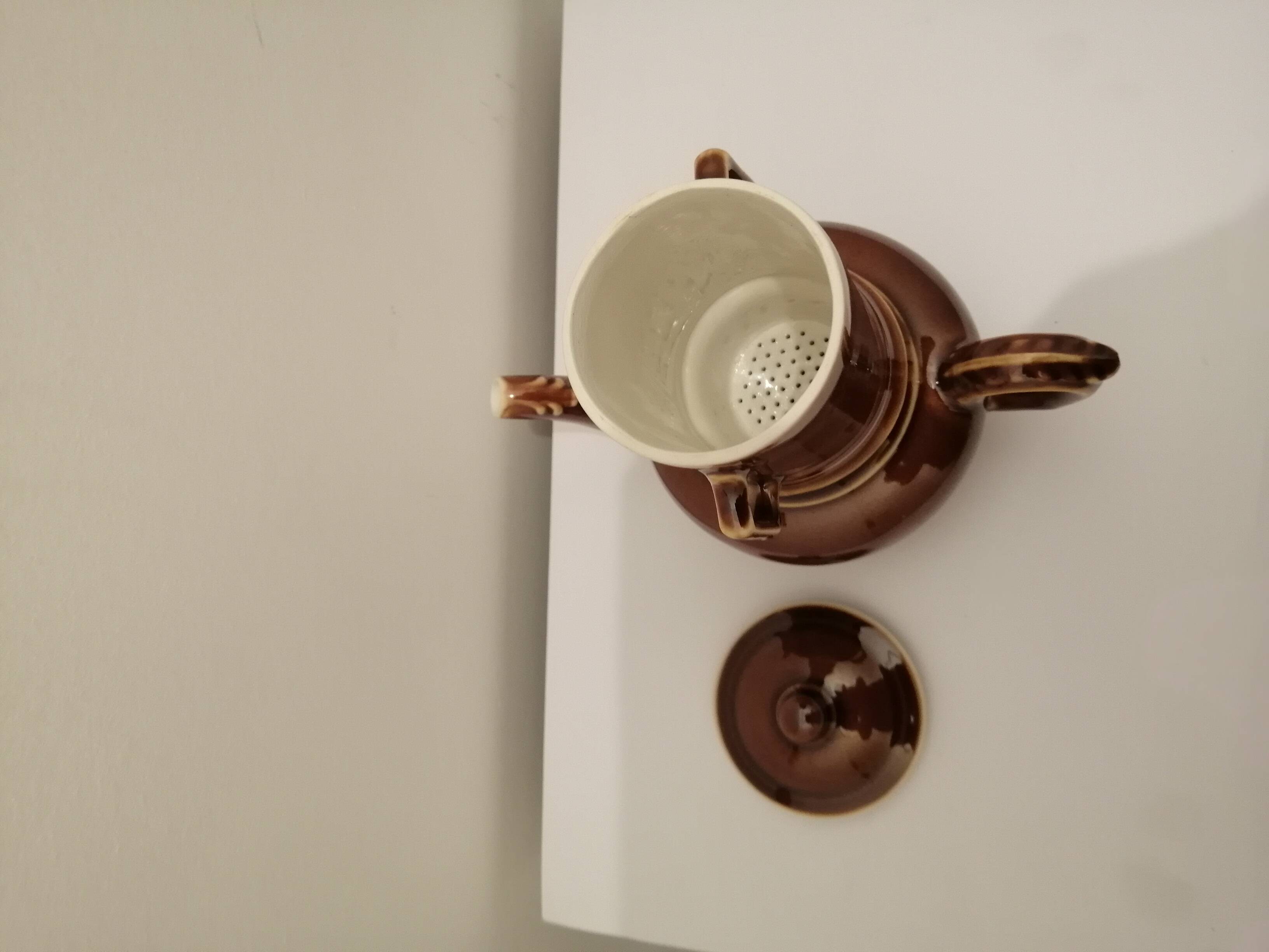 Vintage ceramic teapot