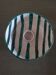 Italian glazed ceramic candle holder Baldelli 1950s 1960s