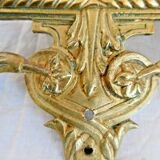 Paire de miroirs en bronze de style rocaille fin xixe