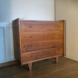 Chest of drawers compass feet 1960