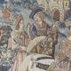Medieval style wall tapestry 100 × 64 cm