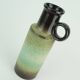 1960s 70s vintage scheurich VASE model 401-28 shades of green and brown