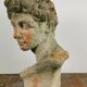 Antique 19th/20th century substantial terracotta Roman Michelangelo David Bust
