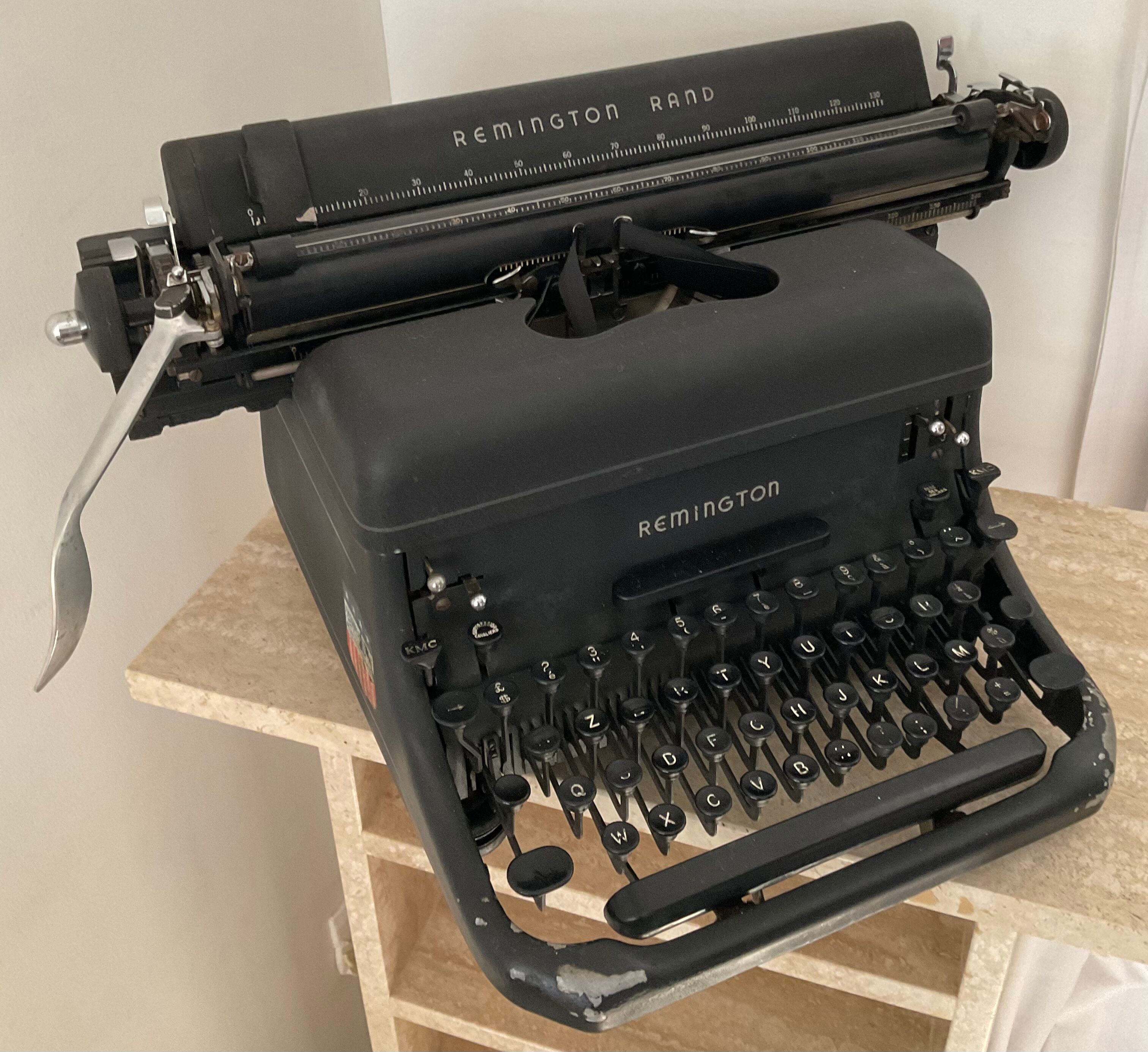 Remington USA typewriter from the 50s