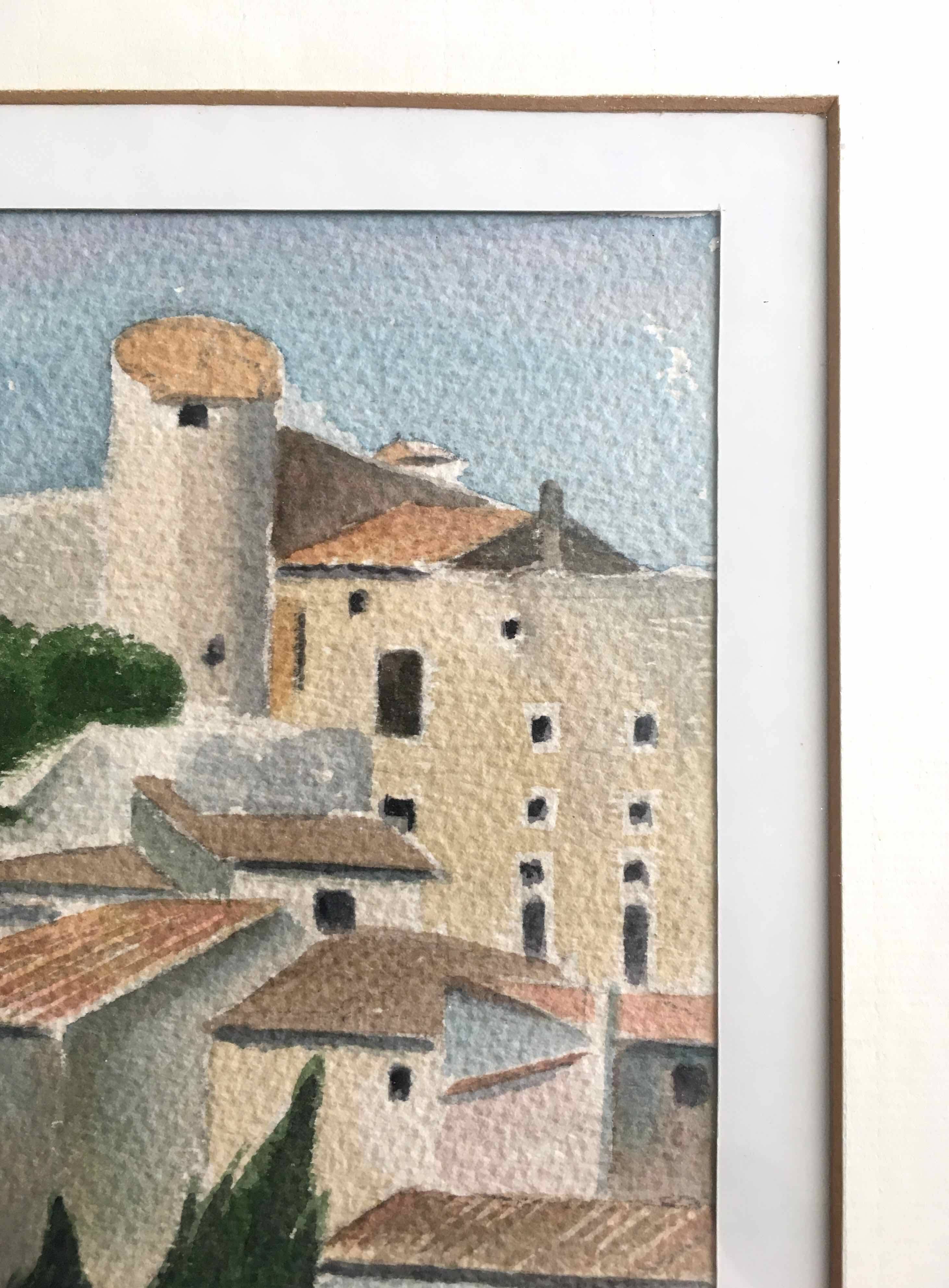 Aquarelle Village provençal