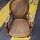 Louis 16 style cane child's armchair