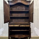 Buffet with 2 bodies in oak and chestnut, Breton work, late 18th century.