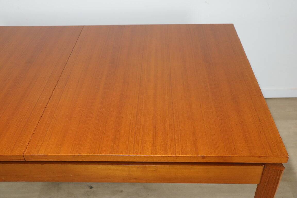 Vintage extendable teak dining table - 1960