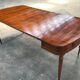 Louis XVI dining table and 3-length console