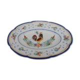 Oval dish and earthenware