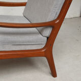 Paire de fauteuils danois Ole Wanscher 1960