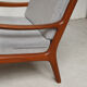 Paire de fauteuils danois Ole Wanscher 1960