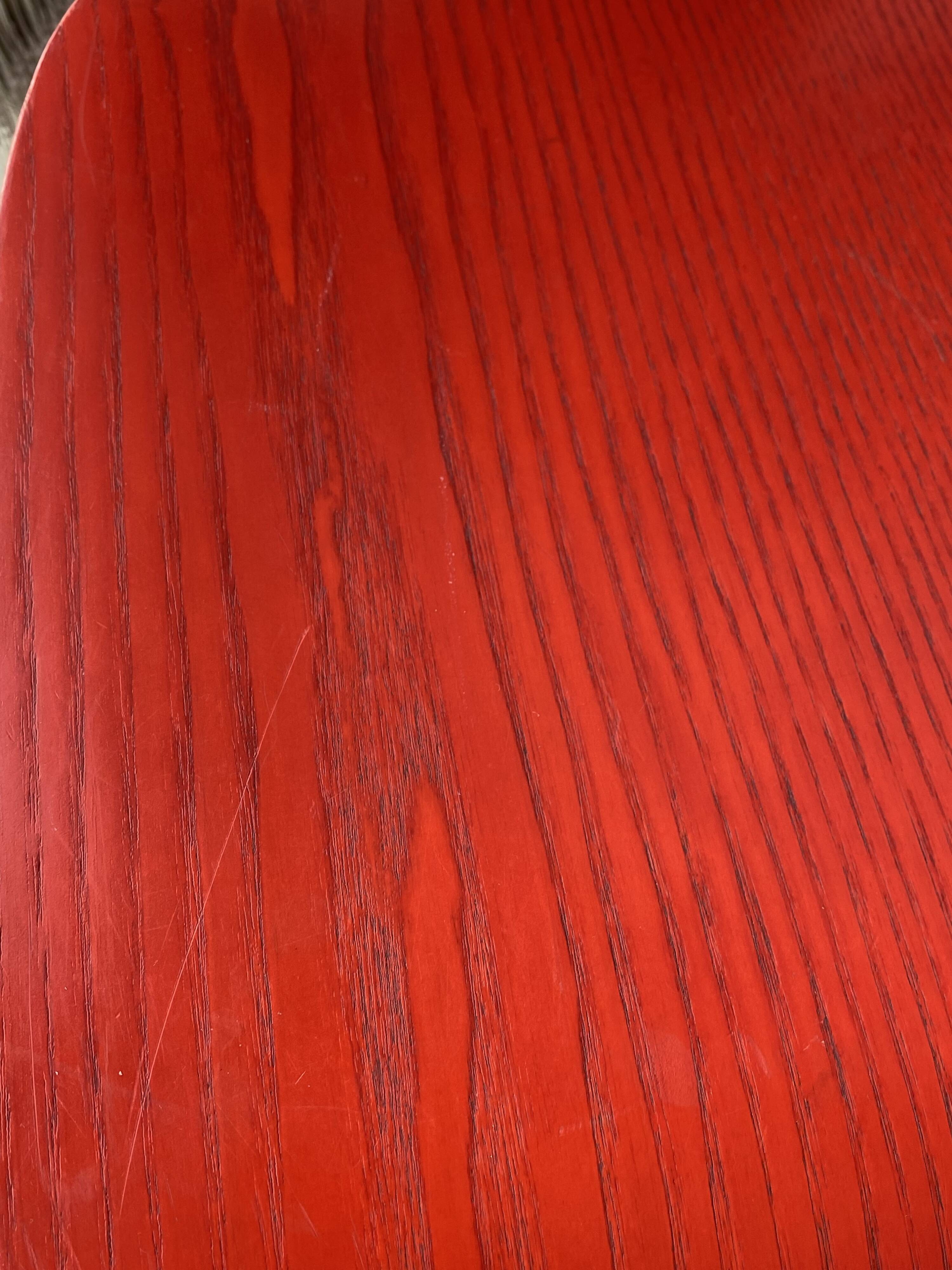 LCW Chair by Charles & Ray Eames, Vitra Edition, Red, 2022