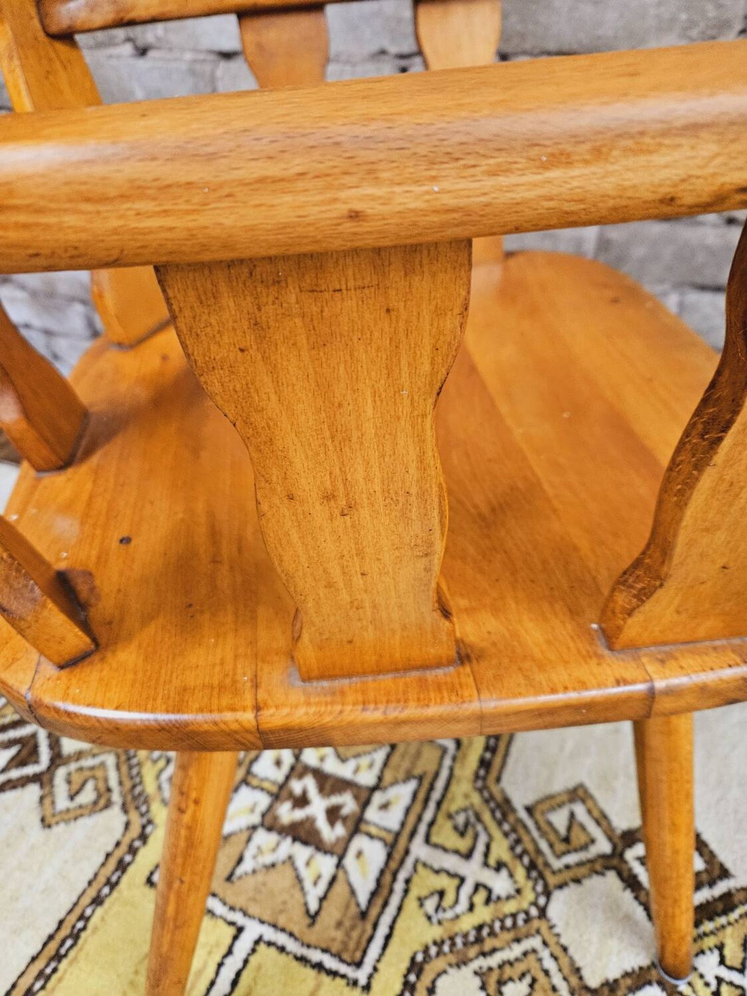 Chaise fauteuil Bombenstabil année 1960