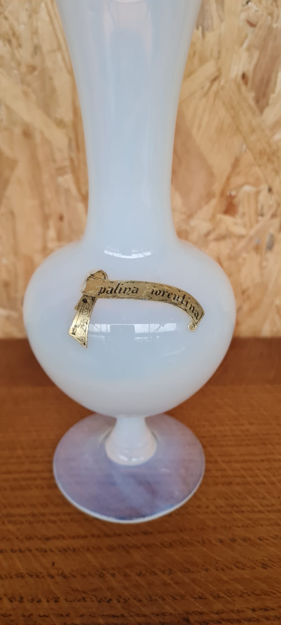Vase en opaline