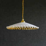 Pendant lamp in opaline