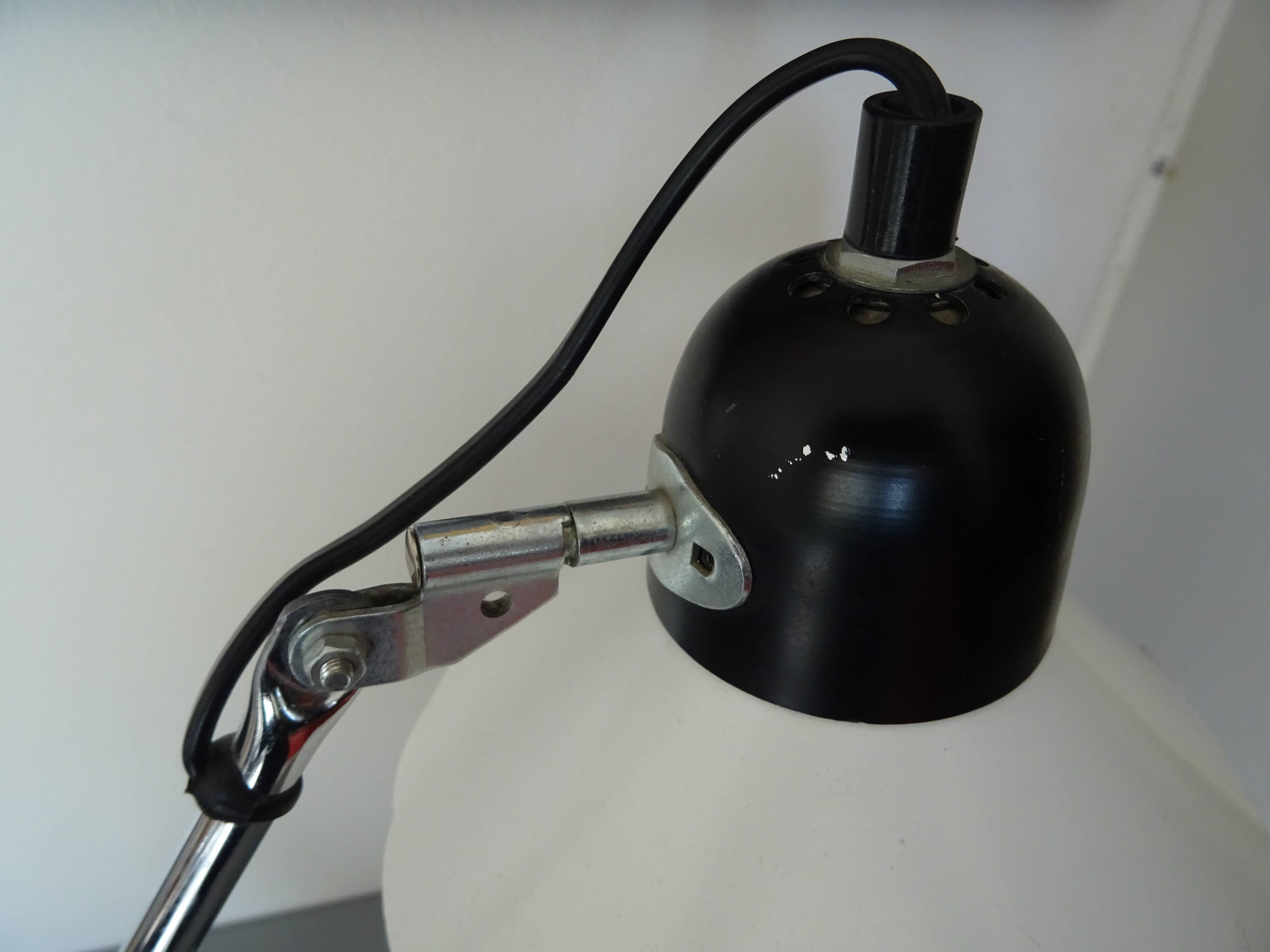 Lampe articulée Aluminor vintage an 60/70