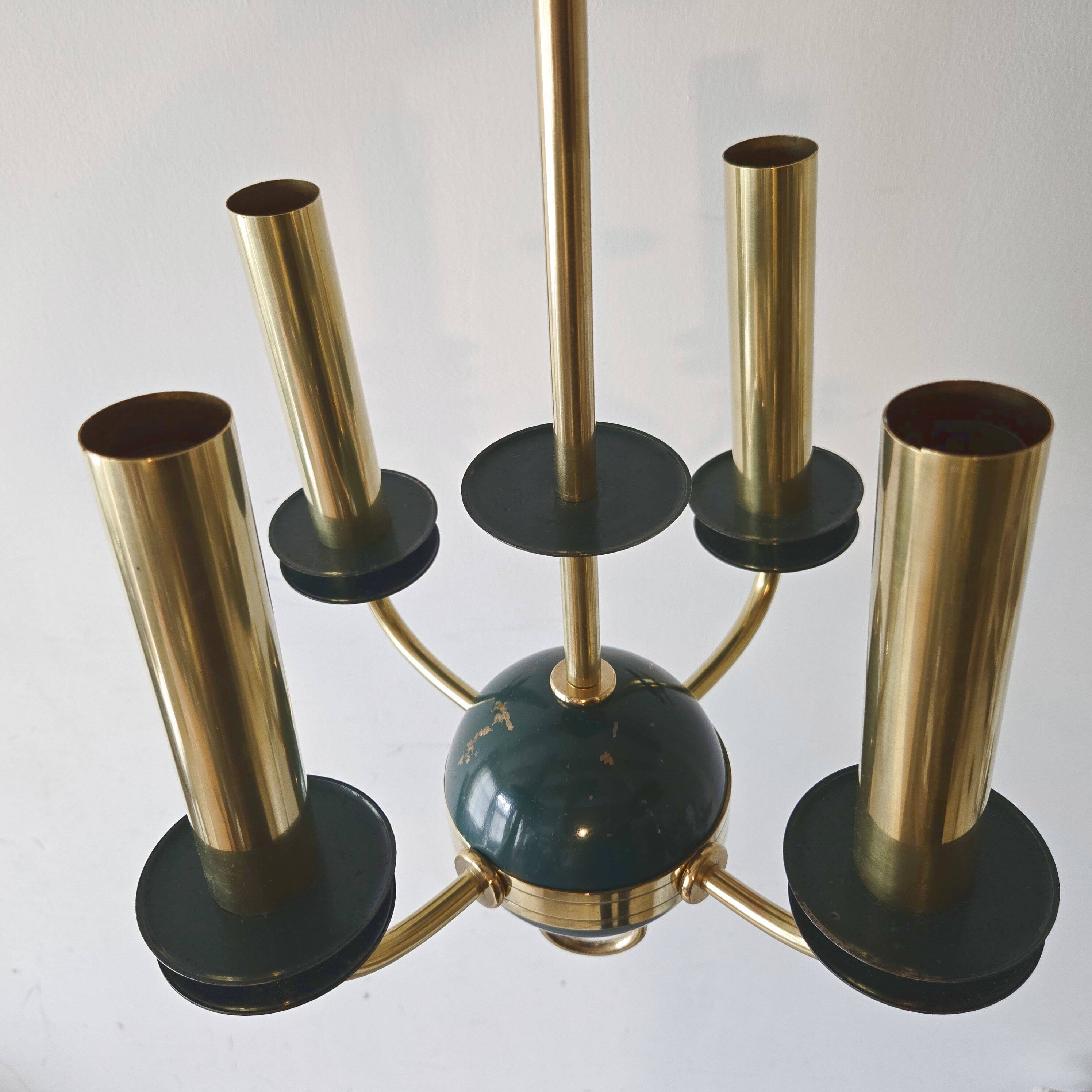 Vintage 1950s pendant light