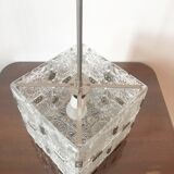 Hanging lamp "cube" in fabrique Kamenicky Senov in 60's, Czechoslovakia