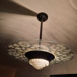 Modernist art deco ceiling light