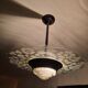 Lustre art déco moderniste