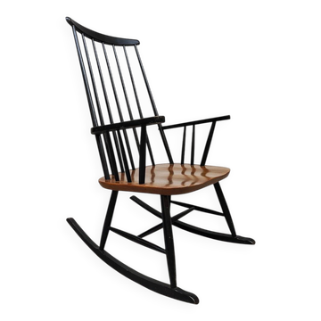 Rocking-chair scandinave par Ilmari Tapiovaara pour Asko, 1960