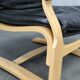 Pair of Leather Lounge Chairs by Åke Fribytter for Nelo Kroken 1960s