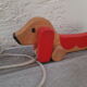 Wooden pull toy