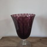 Blown glass vase, Empoli 1960