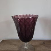Vase en verre soufflé, Empoli 1960