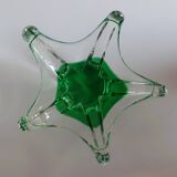 Art glass cup in the style of Josef Hospodka's creations for the v