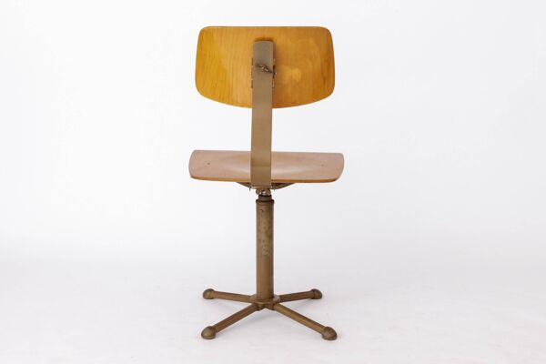 Chaise de bureau industrielle, années 1950 environ - Allemagne