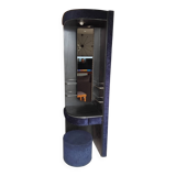 Vintage corner hairdresser from the 70s.