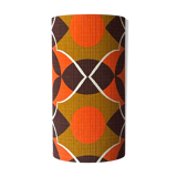 Oblivion lampshade H38 D20 - vintage 70's fabric