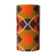 Oblivion lampshade H38 D20 - vintage 70's fabric