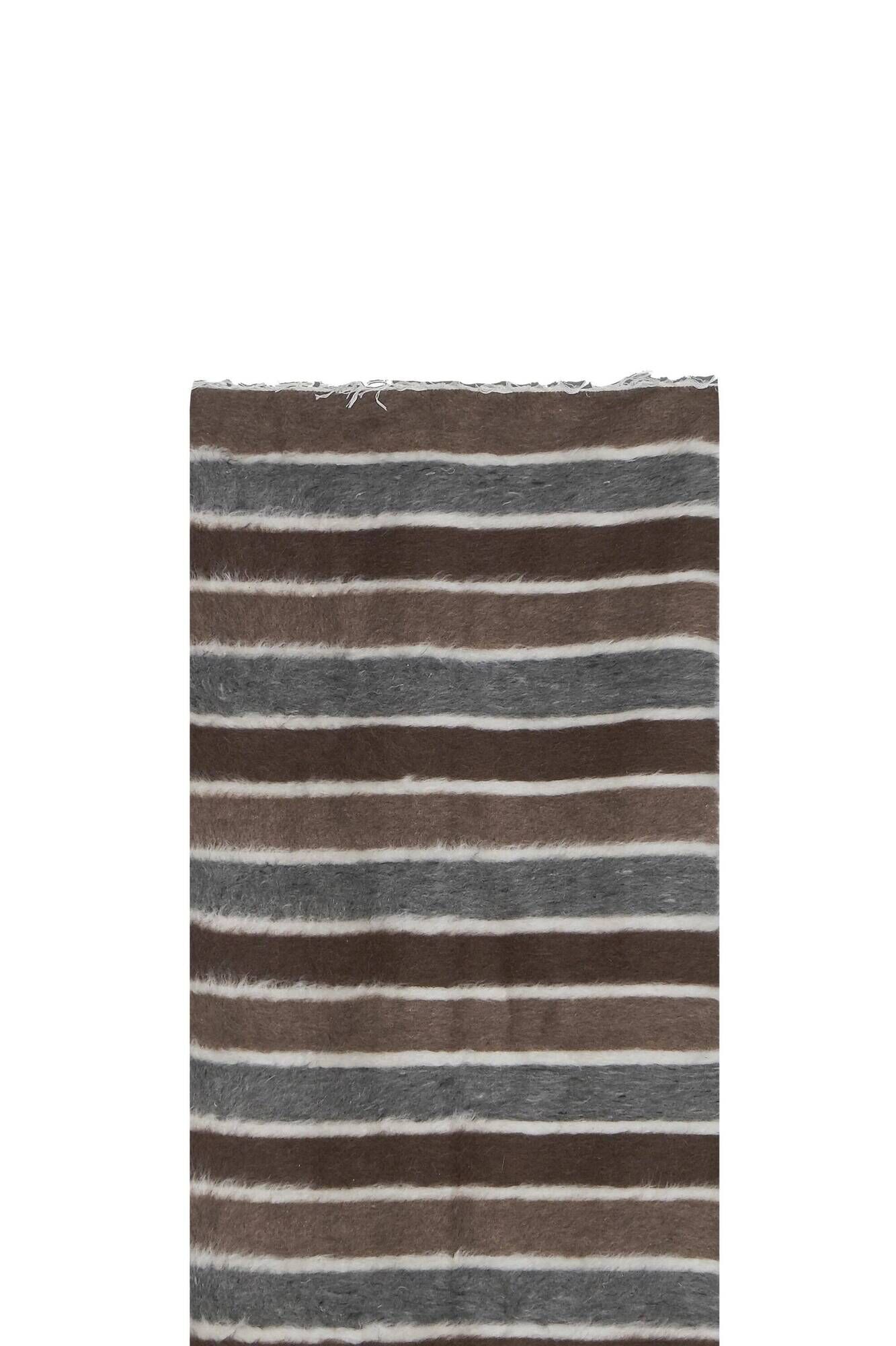 Vintage Turkish hallway rug 77x876 cm