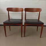 scandinavian teak chairs johannes andersen