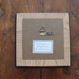 Vintage naturalized butterfly frame