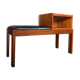 Teak phone bench